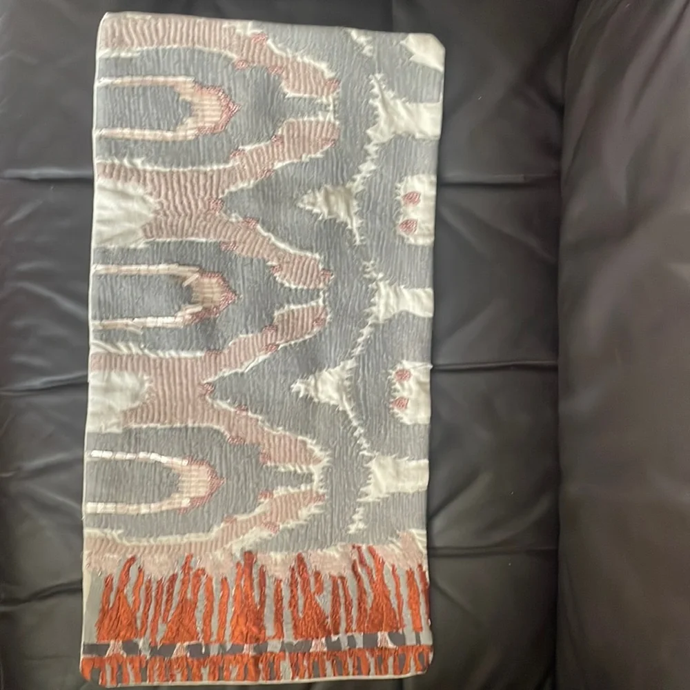 West Elm decorative accent pillow handmade